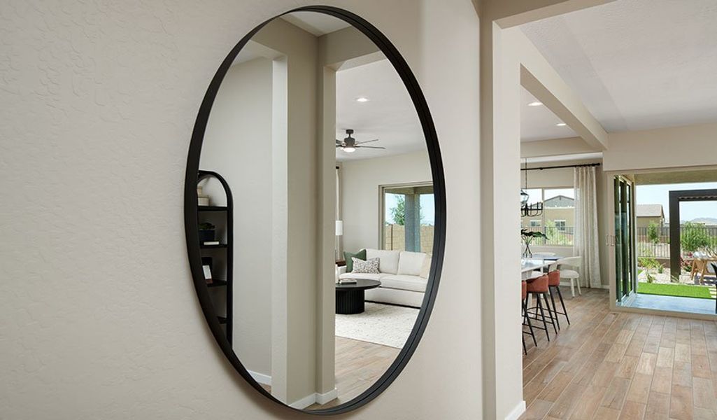 Close-up of interior finishes in a home at Estates at Haciendas at White Peak, Surprise (Image 7).