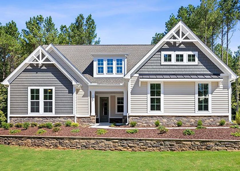 Front exterior of a home in the Baylee Ridge community, located in Selma, NC (Image 33).
