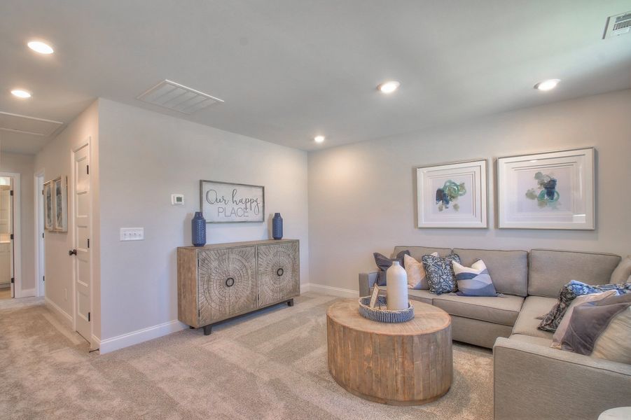 Furnished interior in a model home at Smith Farms in Murfreesboro (Image 8).