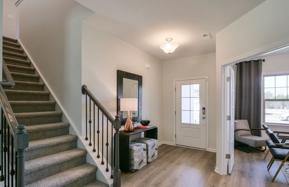 Aspire Entry at Hamlet at Carothers Crossing New Homes