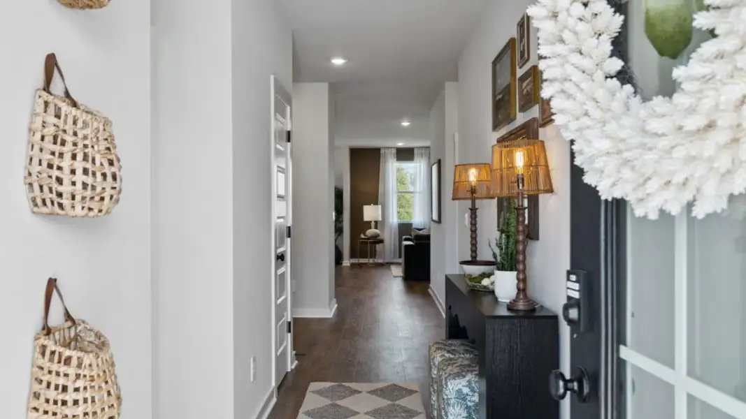 Furnished interior in a model home at Walnut Ridge in Lebanon (Image 9).