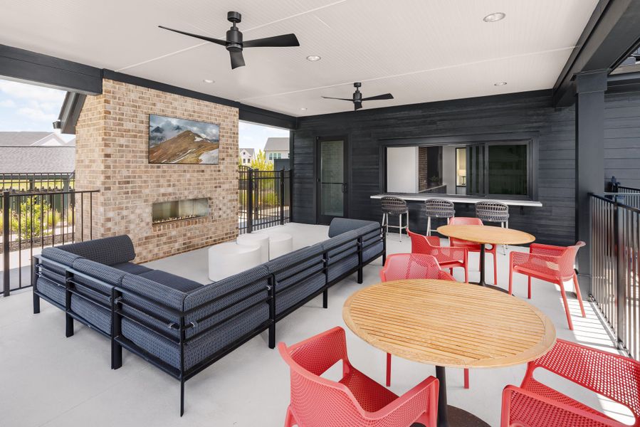 Furnished interior in a model home at Sweetbrier in Durham (Image 31). Furnished interior in a model home at Sweetbrier in Durham (Image 31).