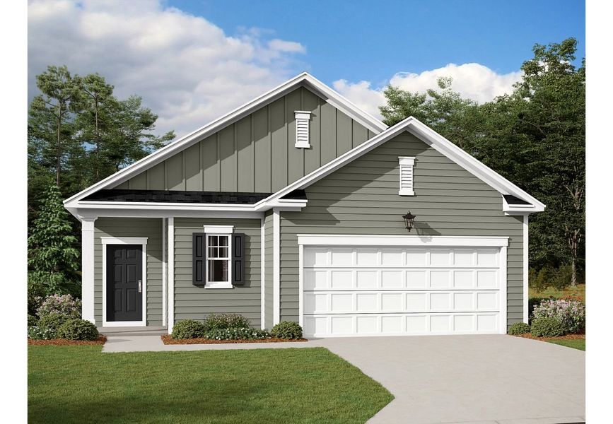 Front exterior of a home in the Watson Hill community, located in Summerville, SC (Image 15).