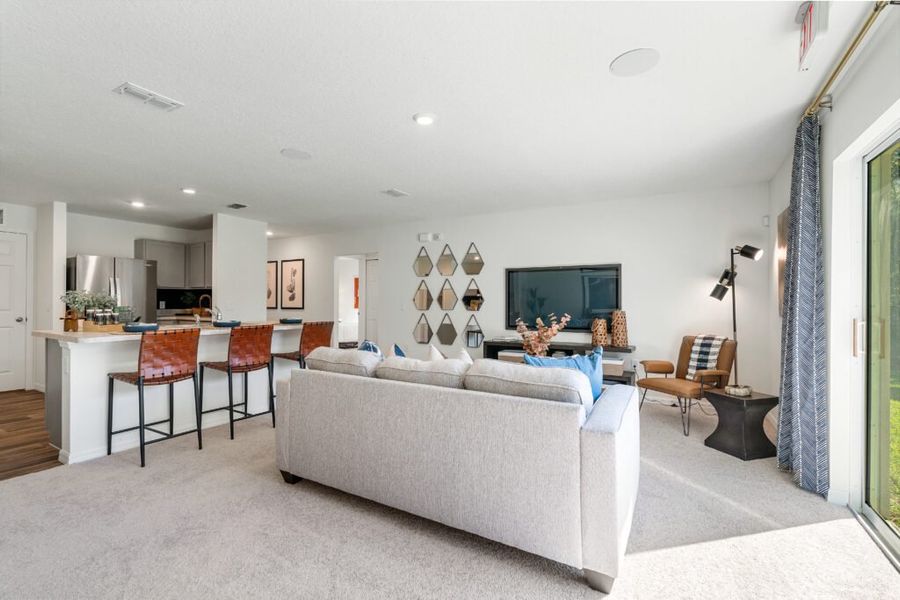 Furnished interior in a model home at Ocala in Ocala (Image 6).
