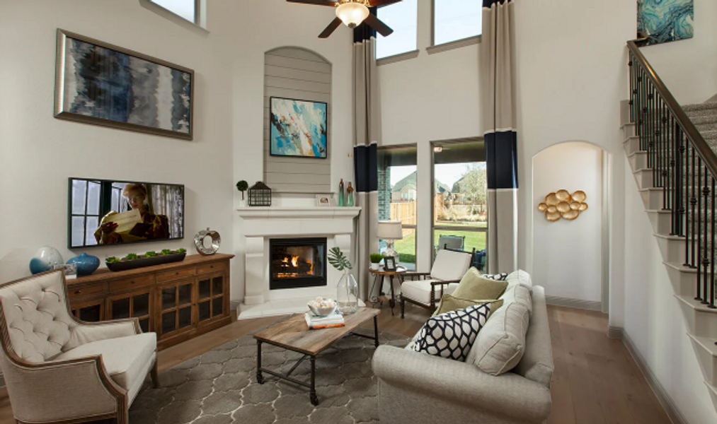 Image 6 of the Canyon Falls Signature Series community in Northlake, TX.
