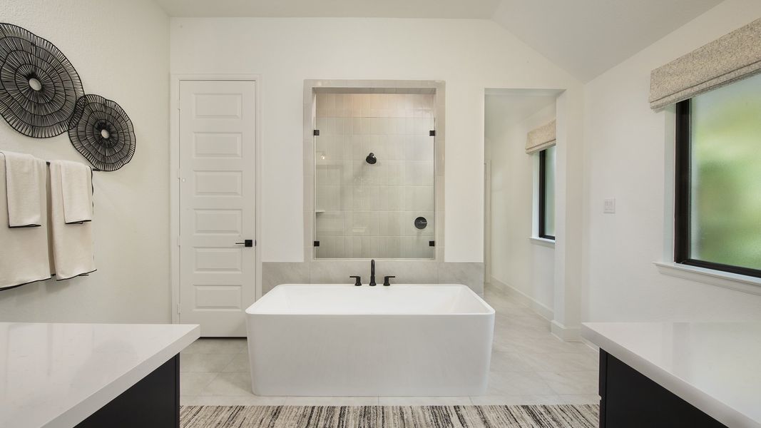 Furnished interior in a model home at Colton 55' in Todd Mission (Image 11). Furnished interior in a model home at Colton 55' in Todd Mission (Image 11).