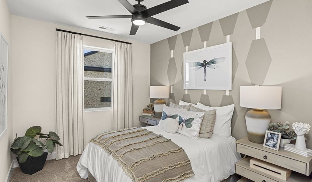 Furnished interior in a model home at The Towns at Lynwood Station in Mount Juliet (Image 20). Furnished interior in a model home at The Towns at Lynwood Station in Mount Juliet (Image 20).