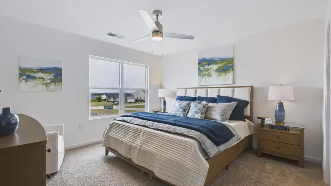 Furnished interior in a model home at Stillwater Lake Oconee in Eatonton (Image 23).