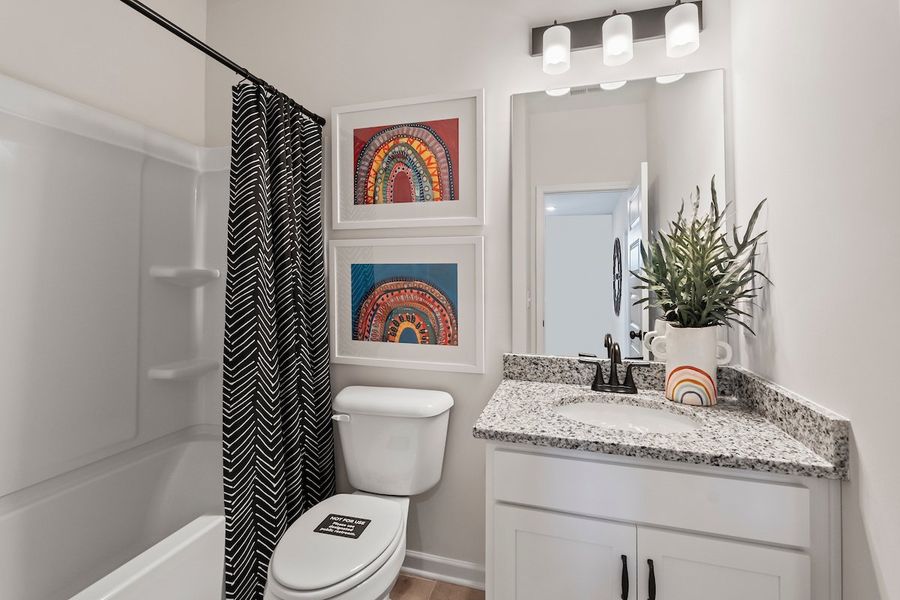 Furnished interior in a model home at Glendale Towns in Conyers (Image 88). Furnished interior in a model home at Glendale Towns in Conyers (Image 88).