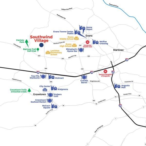 Image 34 of the Southwind Village community in Evans, GA. Image 34 of the Southwind Village community in Evans, GA.