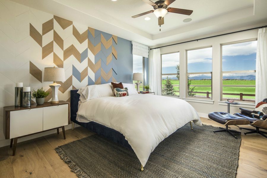 Plan C502 Main Bedroom by American Legend Homes