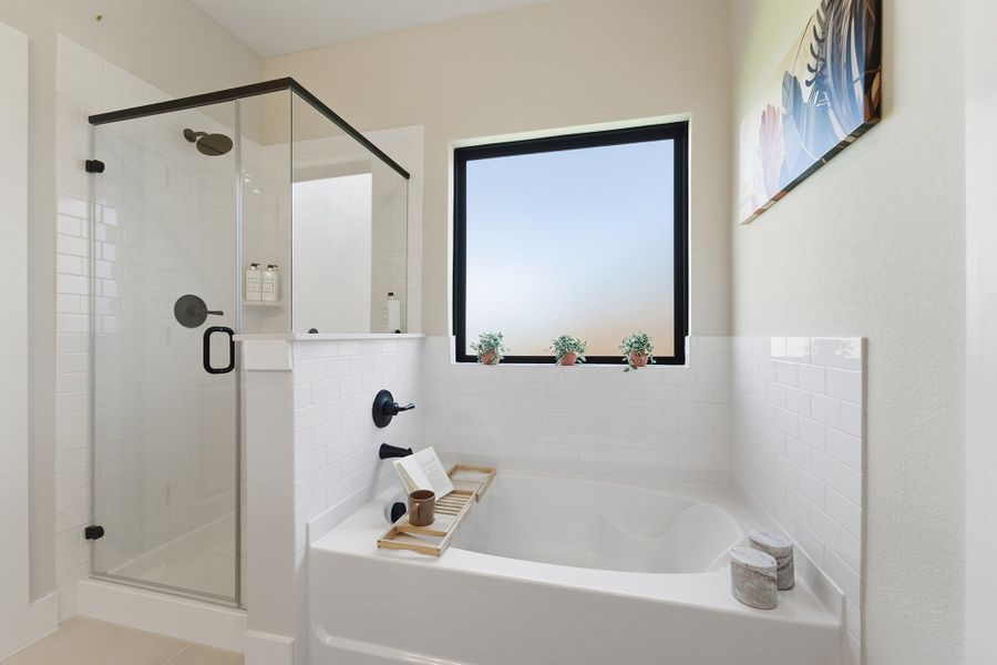 Furnished interior in a model home at Heartland in Heartland (Image 41).