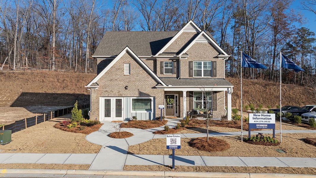 Front exterior of a home in the Butner Estates community, located in South Fulton, GA (Image 5).