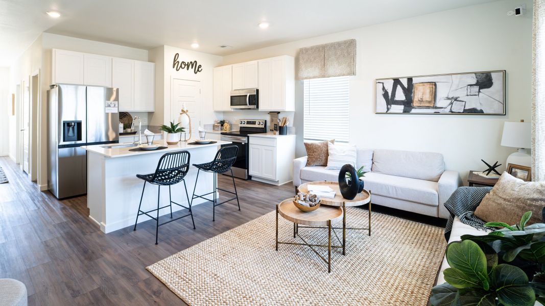 Camden-Living Room/Kitchen View 1