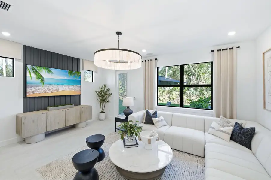 Open Concept Living Space