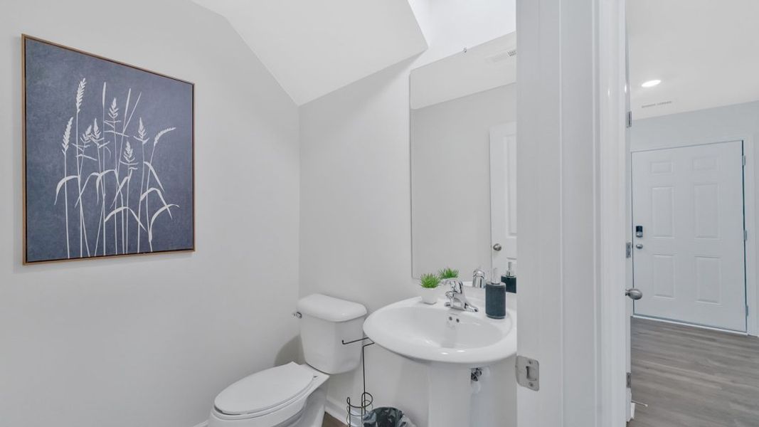 Furnished interior in a model home at Warren's Way Townhomes in Jonesborough (Image 12).