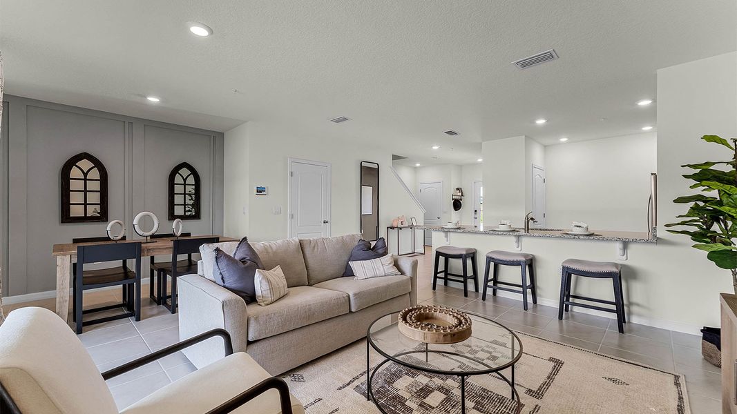 Furnished interior in a model home at Oak Pointe in Apopka (Image 23). Furnished interior in a model home at Oak Pointe in Apopka (Image 23).