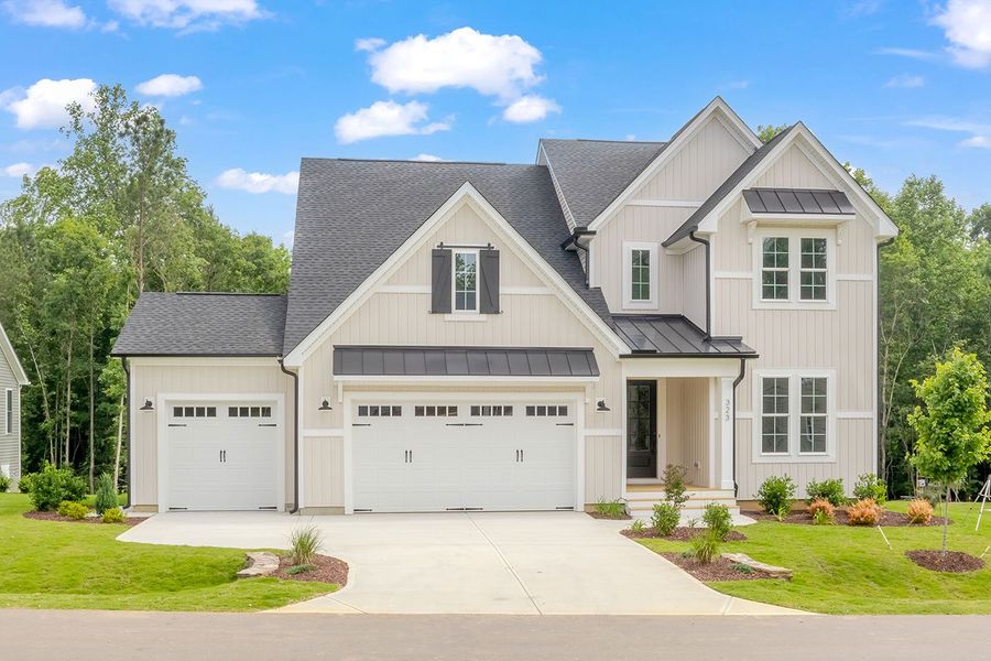 Front exterior of a home in the Kennebec Crossing community, located in Angier, NC (Image 14). Front exterior of a home in the Kennebec Crossing community, located in Angier, NC (Image 14).