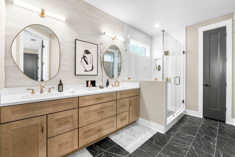 Furnished interior in a model home at The Sandbar in Anna Maria (Image 10).
