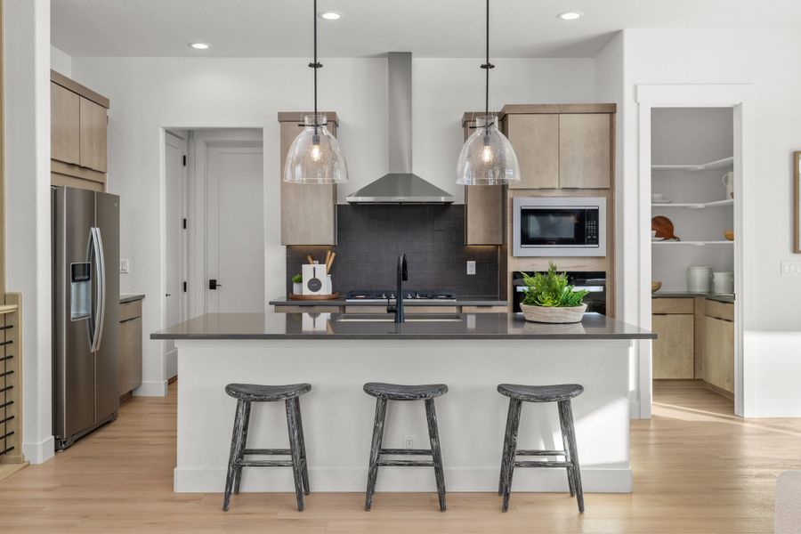 RainDance 60s Plan C417 Kitchen by American Legend Homes