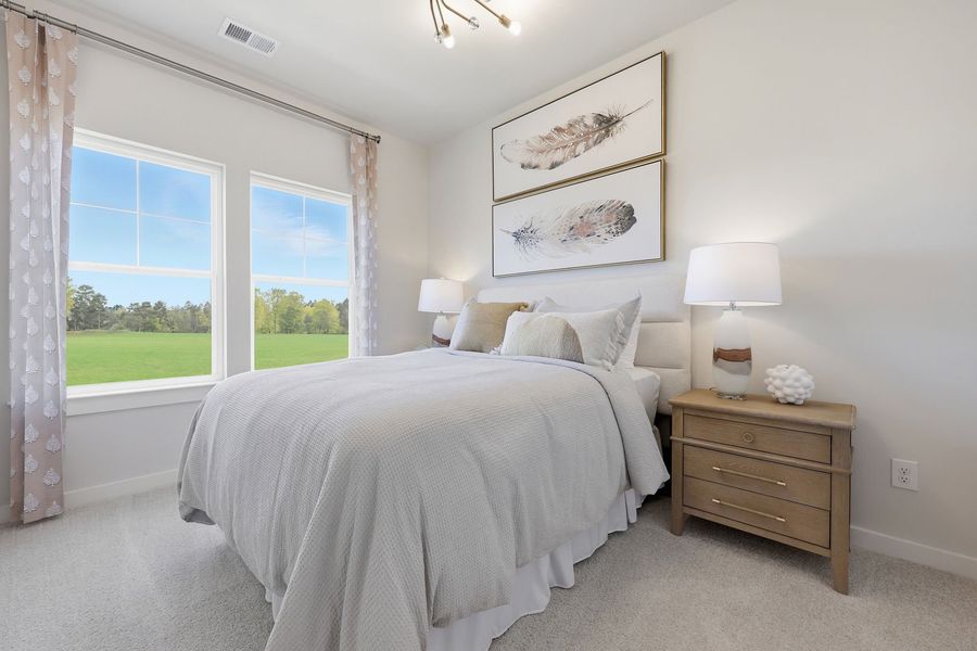 Bright, comfortable bedrooms perfect for family or guests