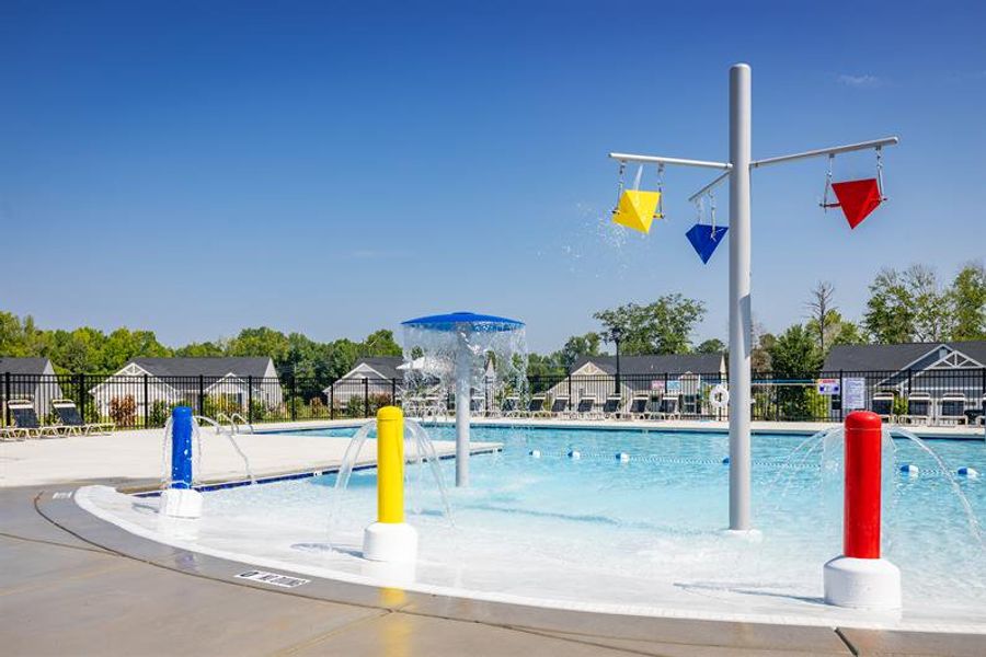 Community pool, fitness center & clubhouse just steps from home.