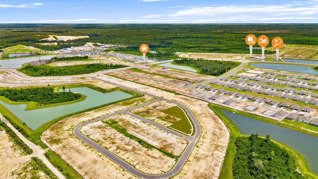 Site preparation and early development at Liberty in Panama City, FL (Image 35).