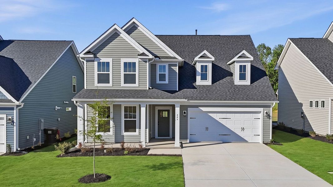 Front exterior of a home in the Woodglen community, located in Piedmont, SC (Image 13).