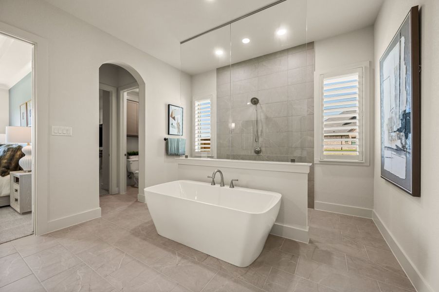 Furnished interior in a model home at NorthGlen in Haslet (Image 33). Furnished interior in a model home at NorthGlen in Haslet (Image 33).