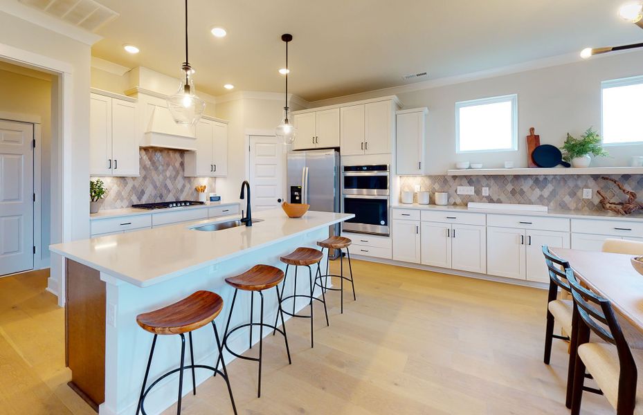 New Home Floor Plan Kitchen in Arrington, TN in Williamson County
