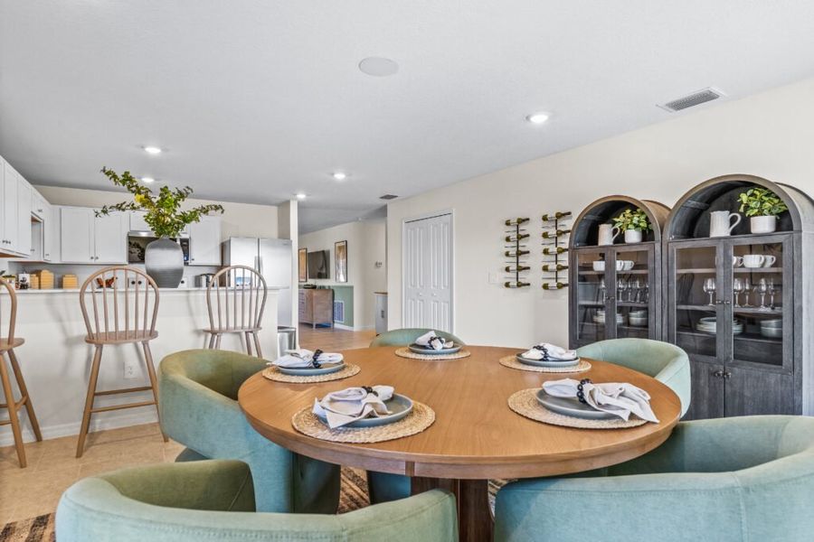 Furnished interior in a model home at Woodland Ranch Estates in Dundee (Image 24).