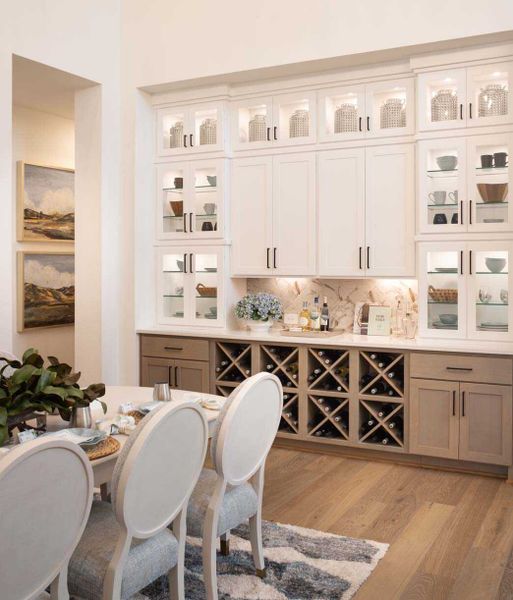 Furnished interior in a model home at Fulbrook on Fulshear Creek: 60ft. lots in Fulshear (Image 35).