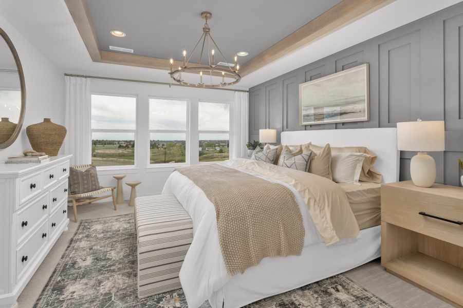 Plan C407 Main Bedroom by American Legend Homes Plan C407 Main Bedroom by American Legend Homes