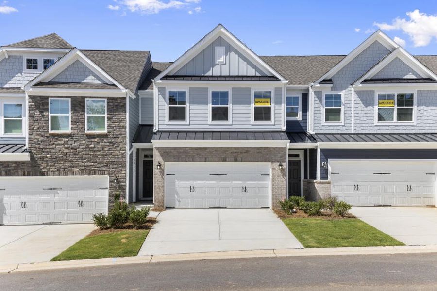 Front exterior of a home in the Johnston Park Townhomes community, located in Charlotte, NC (Image 1). Front exterior of a home in the Johnston Park Townhomes community, located in Charlotte, NC (Image 1).