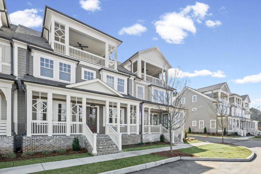 Exterior details of a home in The Heritage at Farmer’s Crossing, Ball Ground (Image 14).