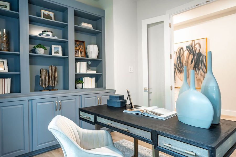 Furnished interior in a model home at Timber Hollow: Heritage Collection in Magnolia (Image 7).