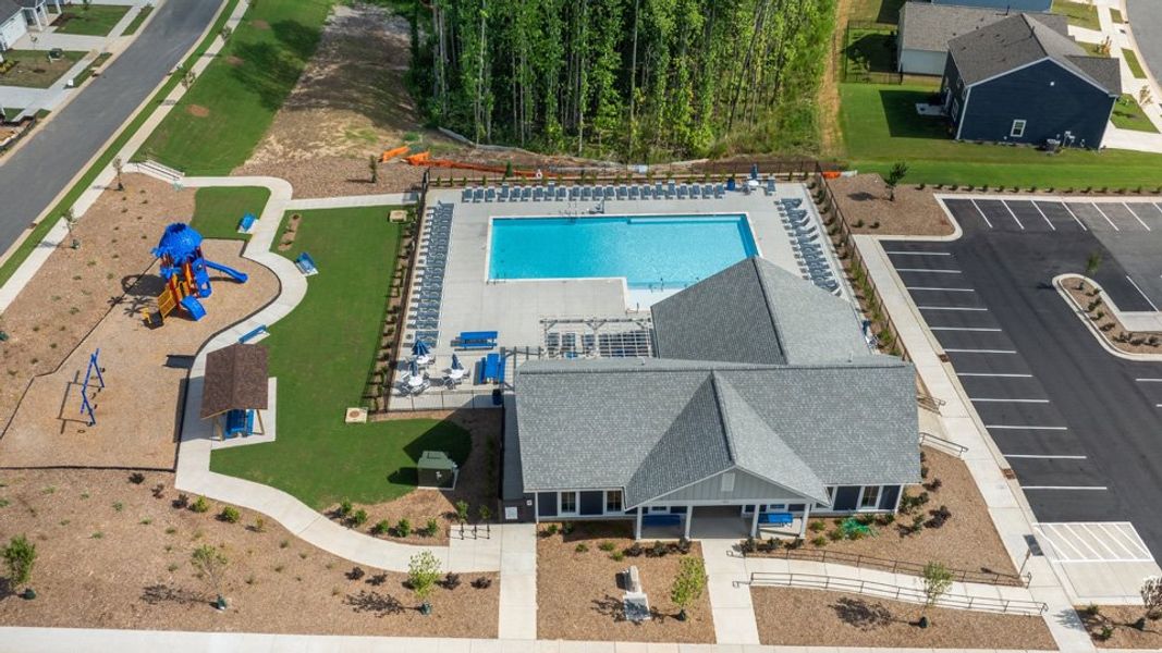 Community amenity available to residents of The Townes at Bexford in Willow Spring (Image 3).
