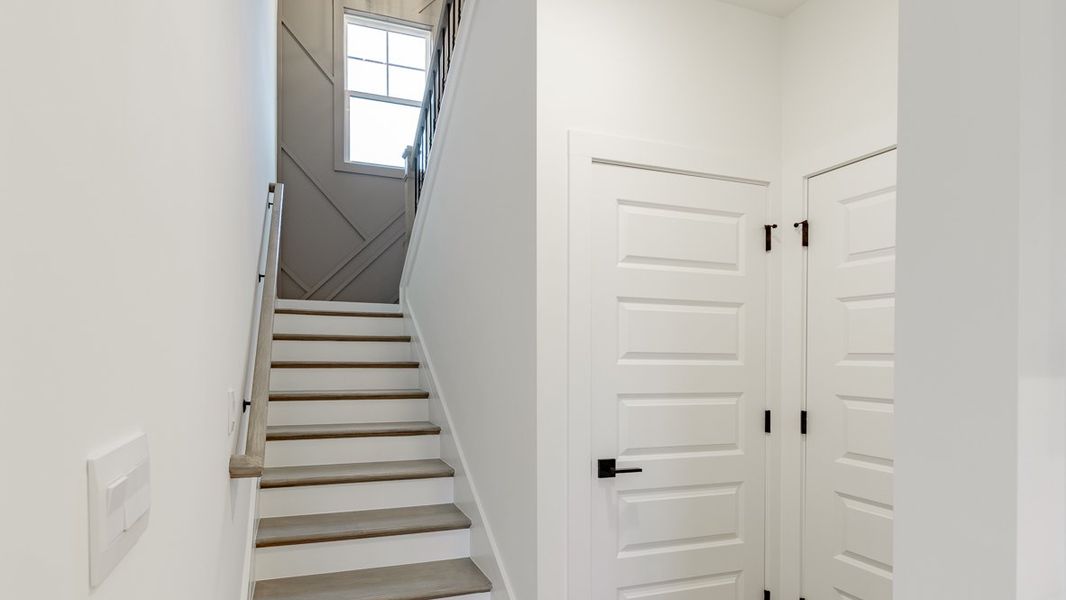 Furnished interior in a model home at The Village at Sandy Plains in Marietta (Image 30).