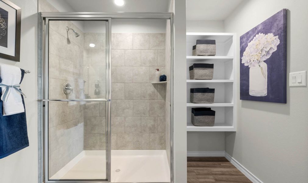 Furnished interior in a model home at Somerset at Sinton in Sinton (Image 31).