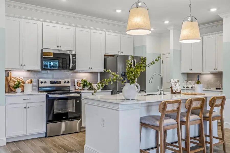 Furnished interior in a model home at Port Saint Lucie in Port St. Lucie (Image 6).