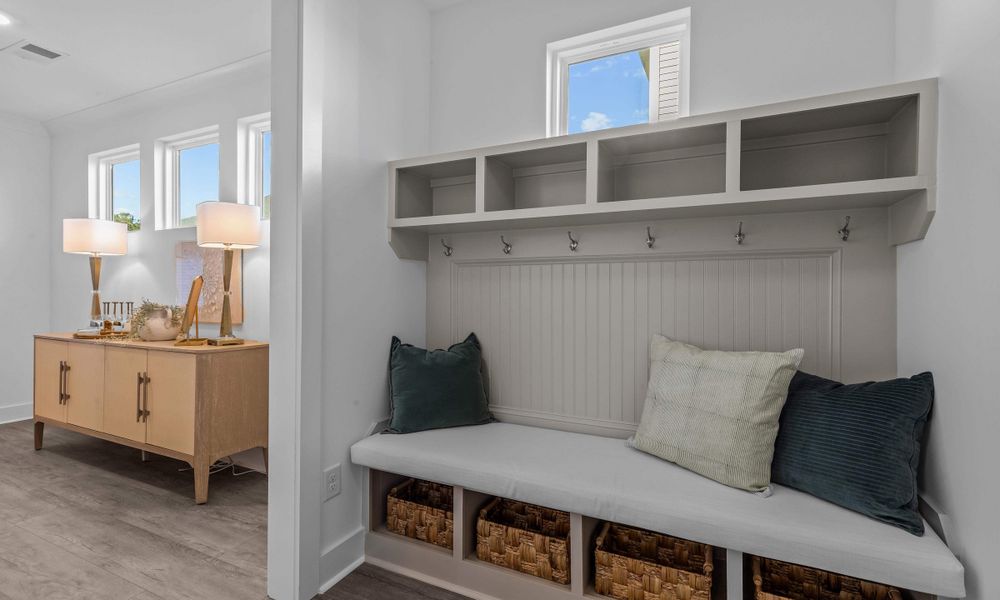 Furnished interior in a model home at Bridgewater - Shorehaven Village in Little River (Image 58).