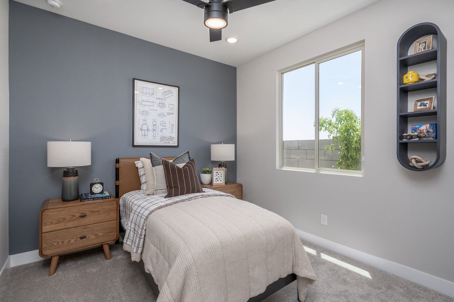 Furnished interior in a model home at Skyline Village in San Tan Valley (Image 24). Furnished interior in a model home at Skyline Village in San Tan Valley (Image 24).