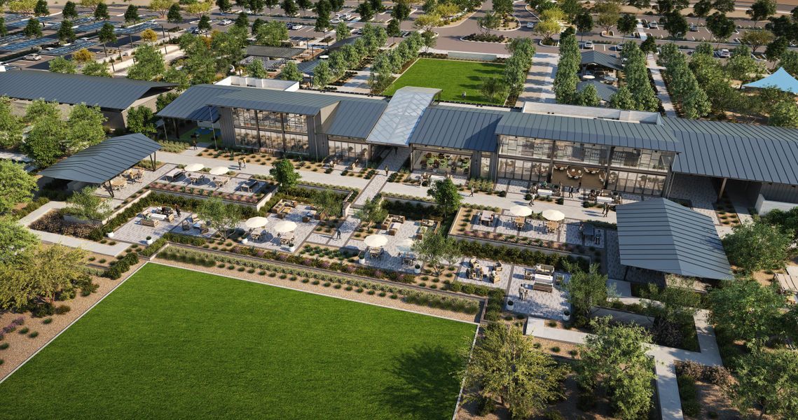 Drone rendering of Floreo park coming to Teravalis