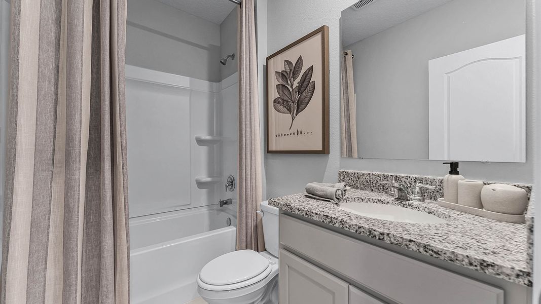 Furnished interior in a model home at Oak Pointe in Apopka (Image 34). Furnished interior in a model home at Oak Pointe in Apopka (Image 34).