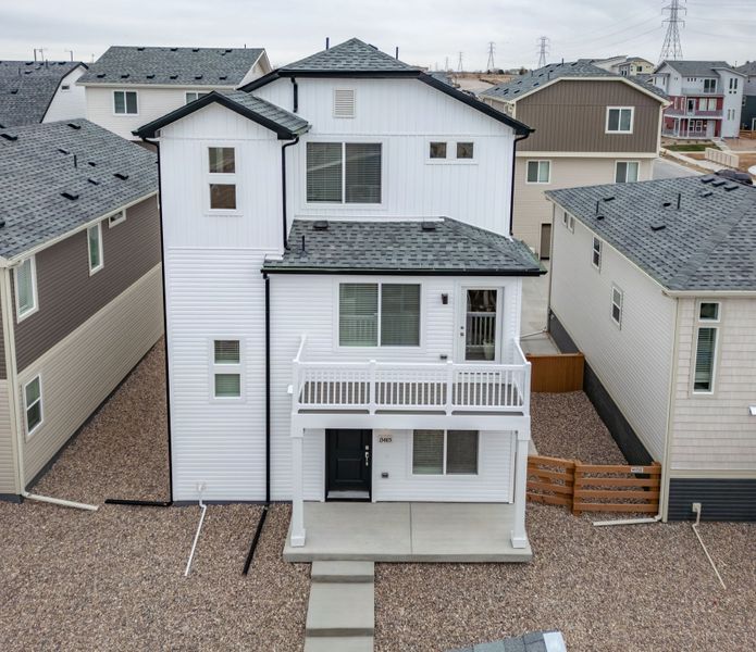 Exterior details of a home in American Dream at Reunion, Commerce City (Image 3).