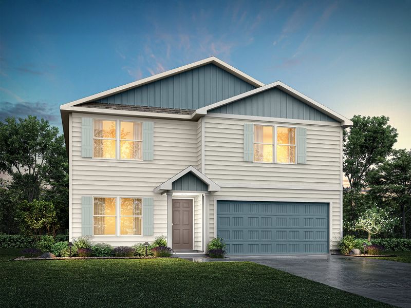 Front exterior of a home in the Thomas Estates community, located in La Grange, TX (Image 13).