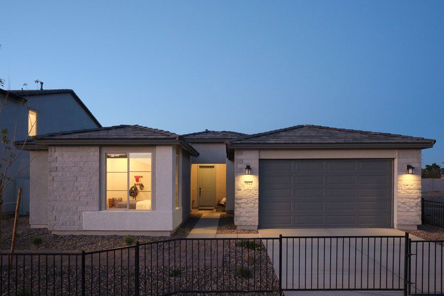Front exterior of a home in the Laveen Vistas II community, located in Laveen, AZ (Image 12).