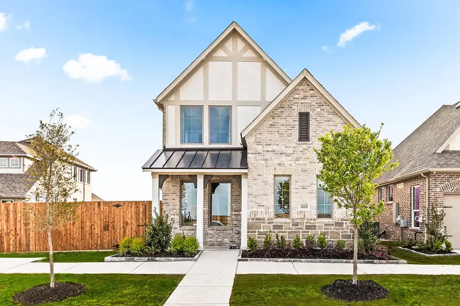 Front exterior of a home in the Elevon community, located in Lavon, TX (Image 5). Front exterior of a home in the Elevon community, located in Lavon, TX (Image 5).