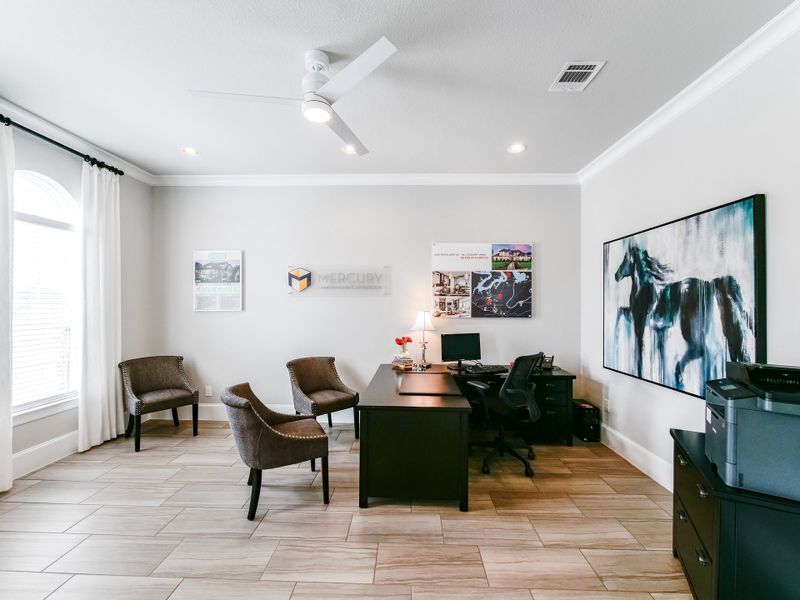 Furnished interior in a model home at Arcadia in Brentwood (Image 24). Furnished interior in a model home at Arcadia in Brentwood (Image 24).