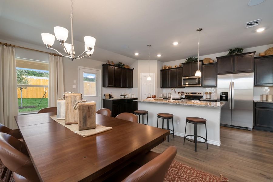 Furnished interior in a model home at Clayton Ranch in Copperas Cove (Image 12). Furnished interior in a model home at Clayton Ranch in Copperas Cove (Image 12).